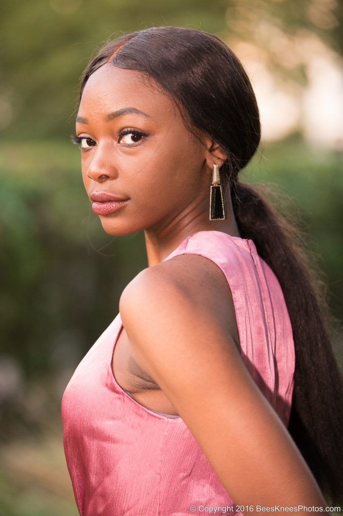 woman looking over her shoulder